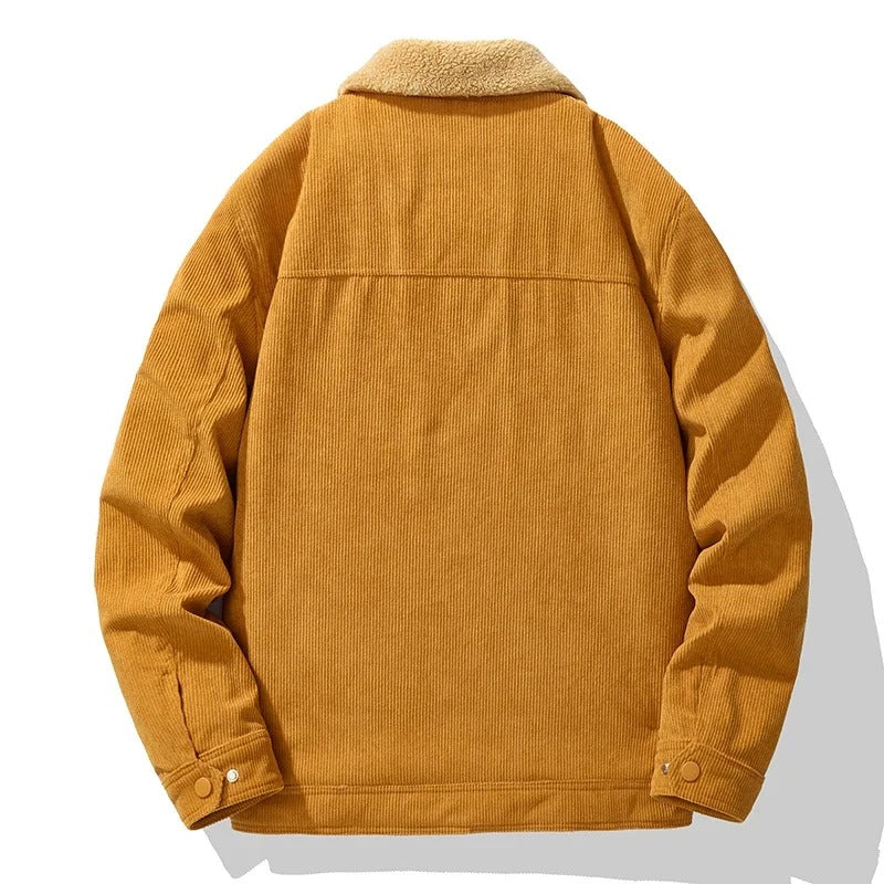Damen Jacke Regular Fit mit Seitentaschen und gefüttertem Innenfutter