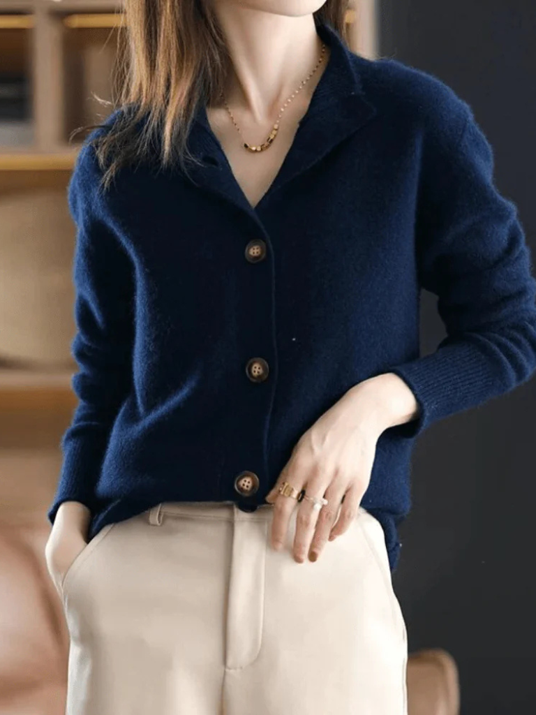 Damen Cardigan Regular Fit Freizeit für zeitlose Eleganz