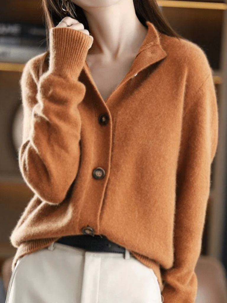 Damen Cardigan Regular Fit Freizeit für zeitlose Eleganz