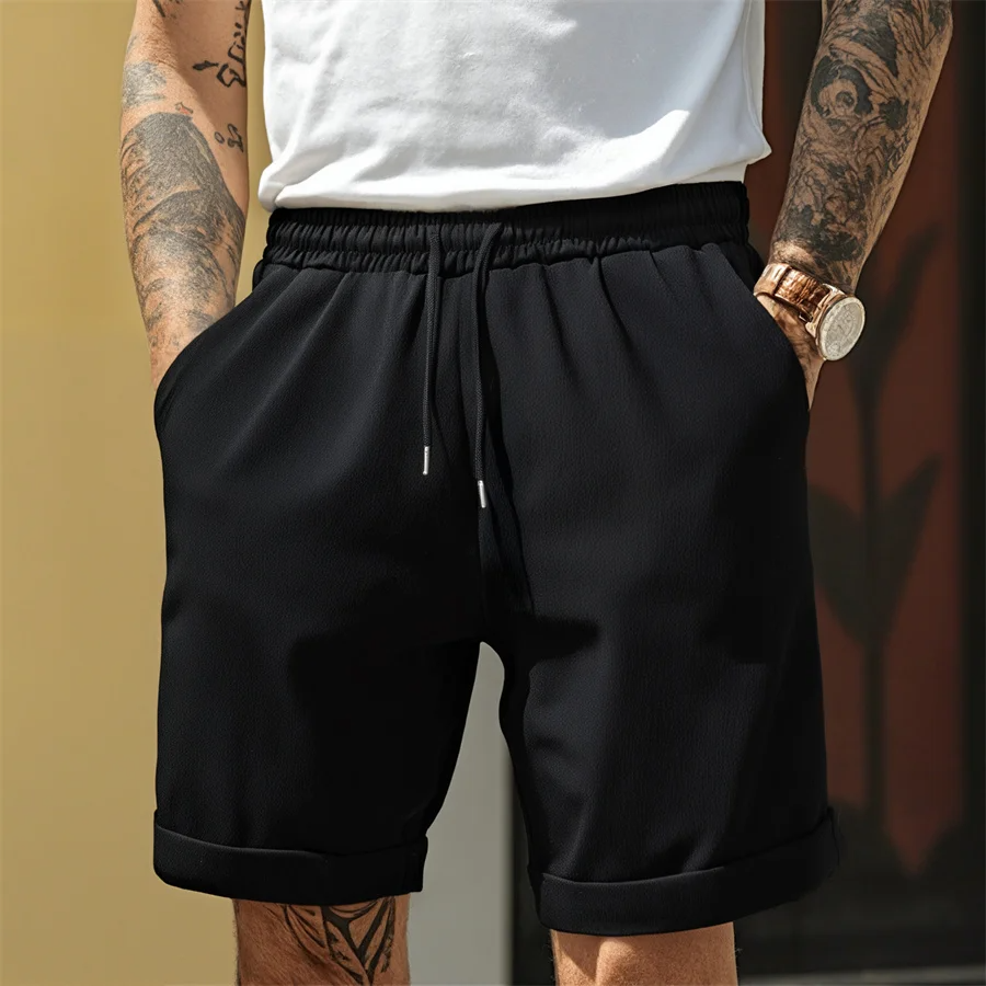 Herren Pull-On Shorts Relaxed Fit Casual Freizeit