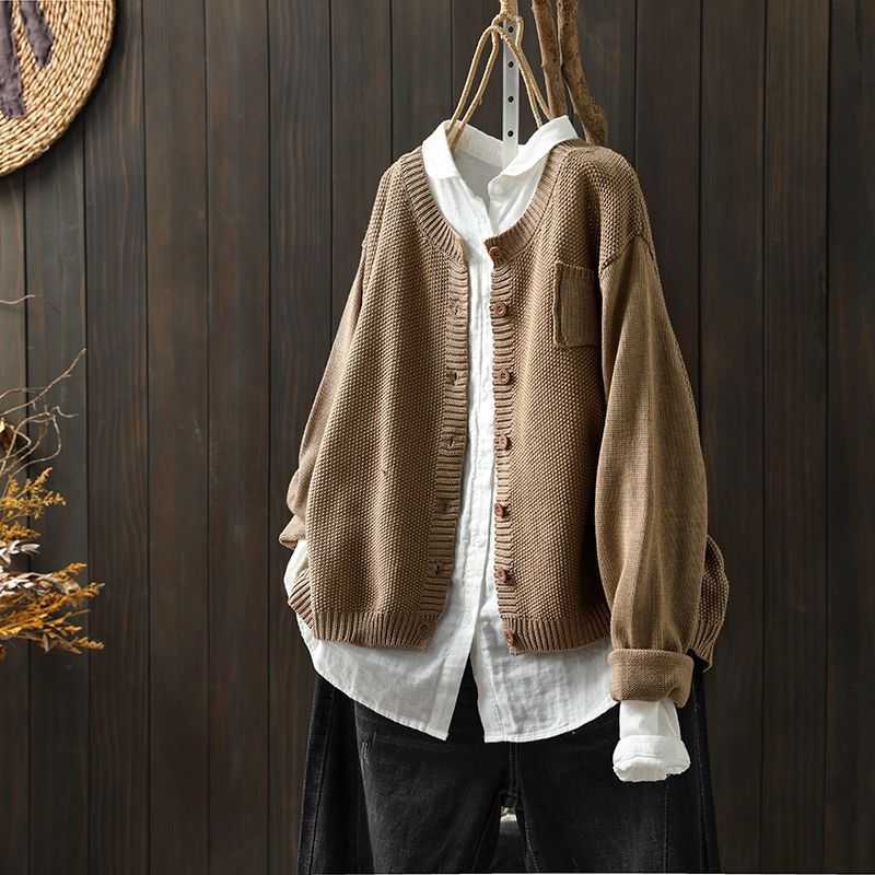Damen Cardigan Regular Fit Casual Eleganter Komfort für Alltag