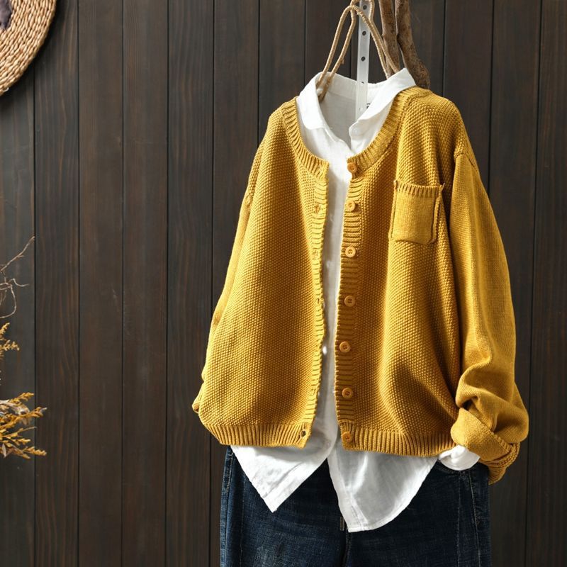 Damen Cardigan Regular Fit Casual Eleganter Komfort für Alltag