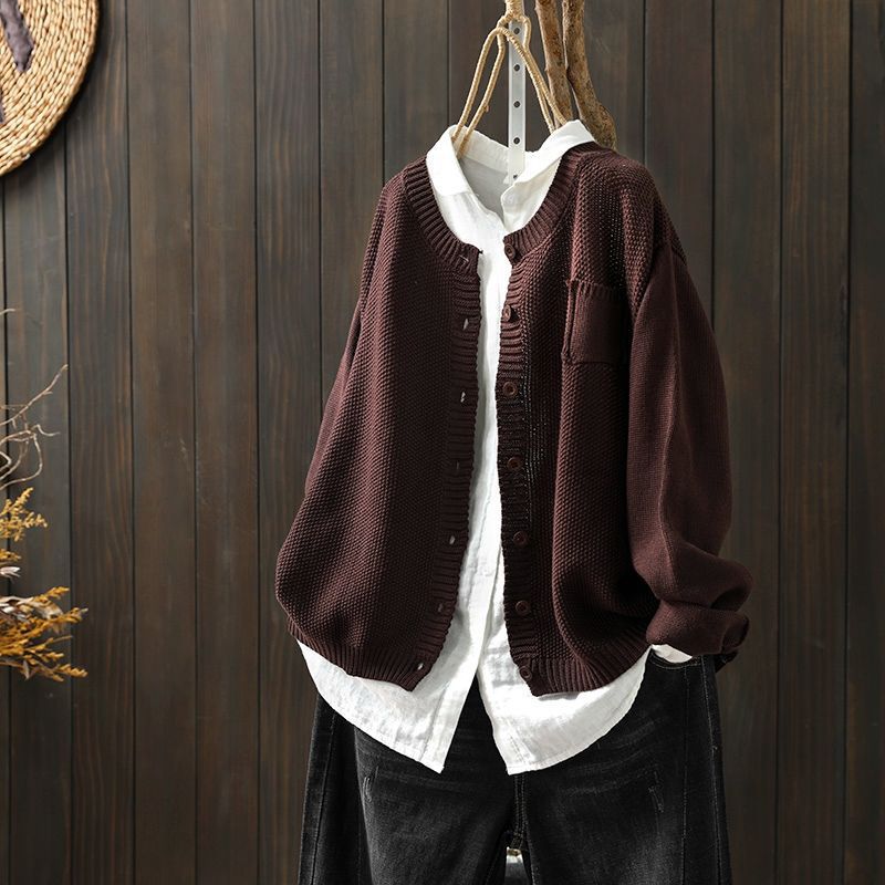 Damen Cardigan Regular Fit Casual Eleganter Komfort für Alltag