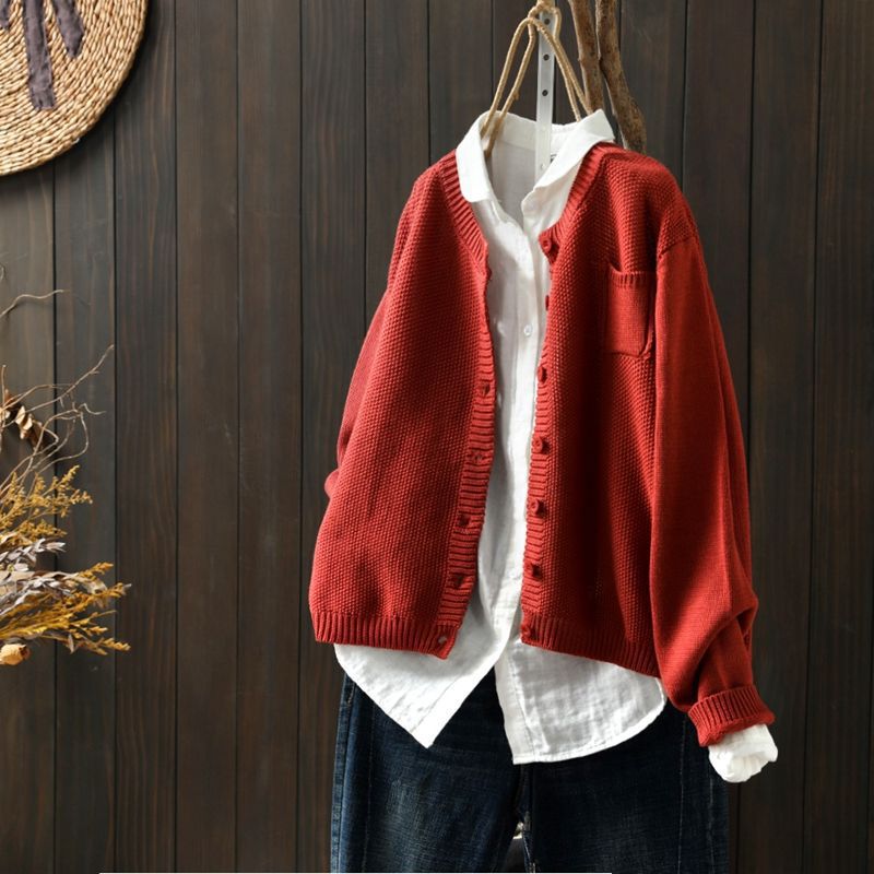 Damen Cardigan Regular Fit Casual Eleganter Komfort für Alltag