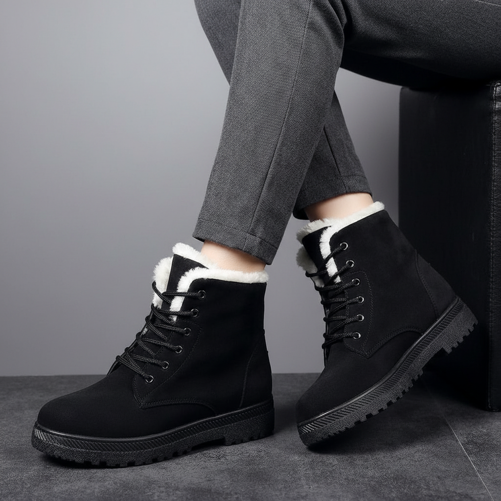 Damen Stiefeletten Schlank Minimalistisch