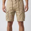 Cargoshorts Damen Relaxed Fit Freizeit elastischer Bund verstellbar