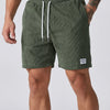 Cord Shorts Herren Relaxed Fit Freizeit Bequem Luftig