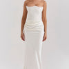 Elegantes Trägerloses Damen Maxikleid – Feminin, Stilvoll & Perfekt für Events