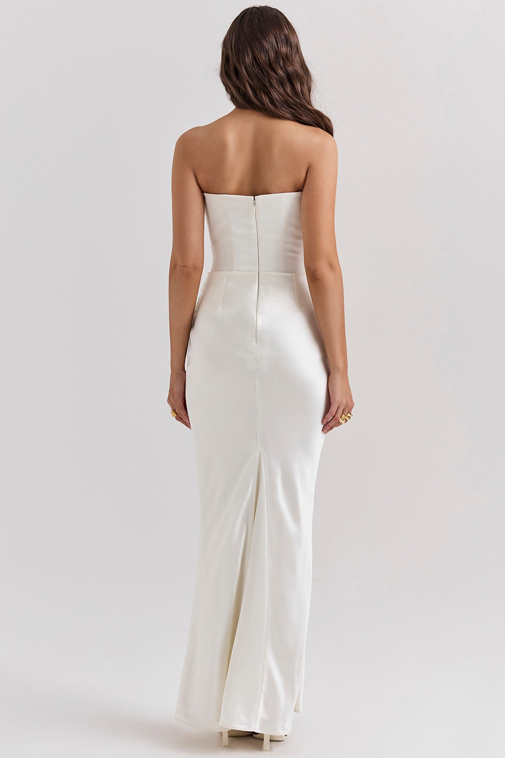 Elegantes Trägerloses Damen Maxikleid – Feminin, Stilvoll & Perfekt für Events