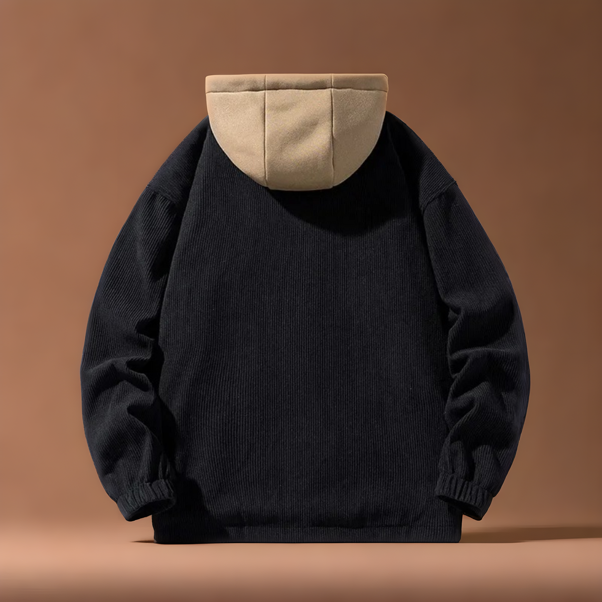 Damen Jacke Regular Fit mit Umlegekragen und Kapuze