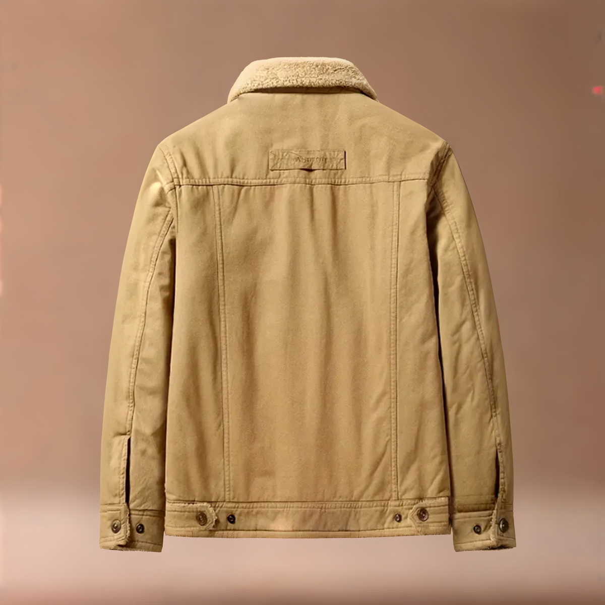 Herren Truckerjacke Regular Fit mit Umlegekragen und Brusttaschen