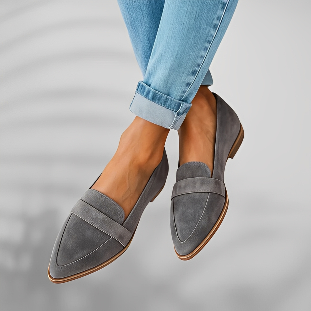 Damenschuhe Spitzkappe Elegant Komfortabel Alltag