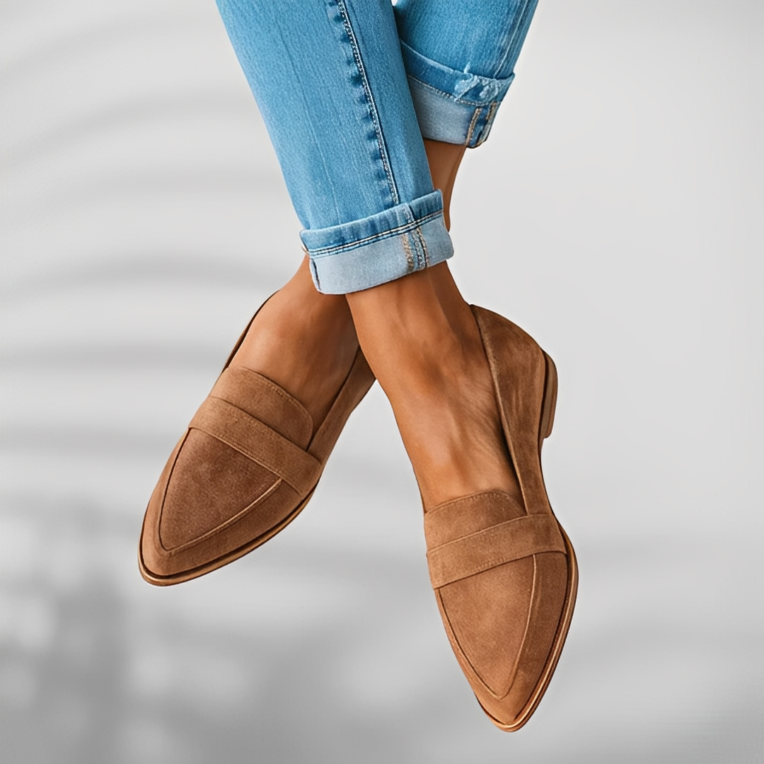 Damenschuhe Spitzkappe Elegant Komfortabel Alltag