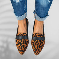 Damen Loafer Casual mit spitzer Zehenpartie bequem und vielseitig