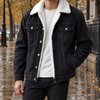 Sherpa-Futterjacke Damen Slim Fit Freizeit
