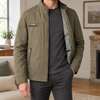 Stehkragenjacke Herren Regular Fit Casual