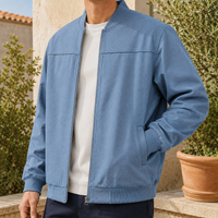 Bomberjacke Herren Slim Fit Freizeit