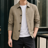 Damen Jacke Regular Fit Casual mit Knopfleiste und spitzem Kragen