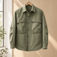 Herren Overshirt Utility Relaxed Fit Freizeit