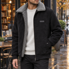 Cordjacke Herren Regular Fit Freizeit warm gefüttert