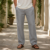 Herren Hose, entspannt mit geradem Bein