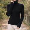 Damen Rollkragenpullover Slim Fit Freizeit Winter
