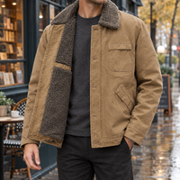 Übergangsjacke Herren Relaxed Fit Freizeit