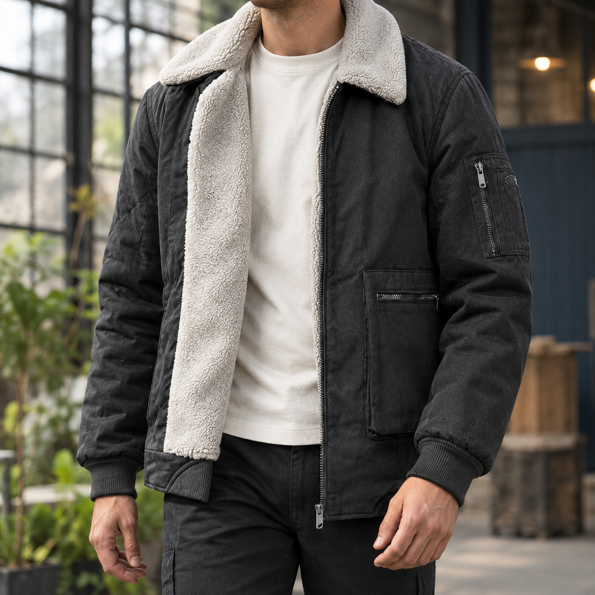 Damen Fleecejacke Relaxed Fit Freizeit