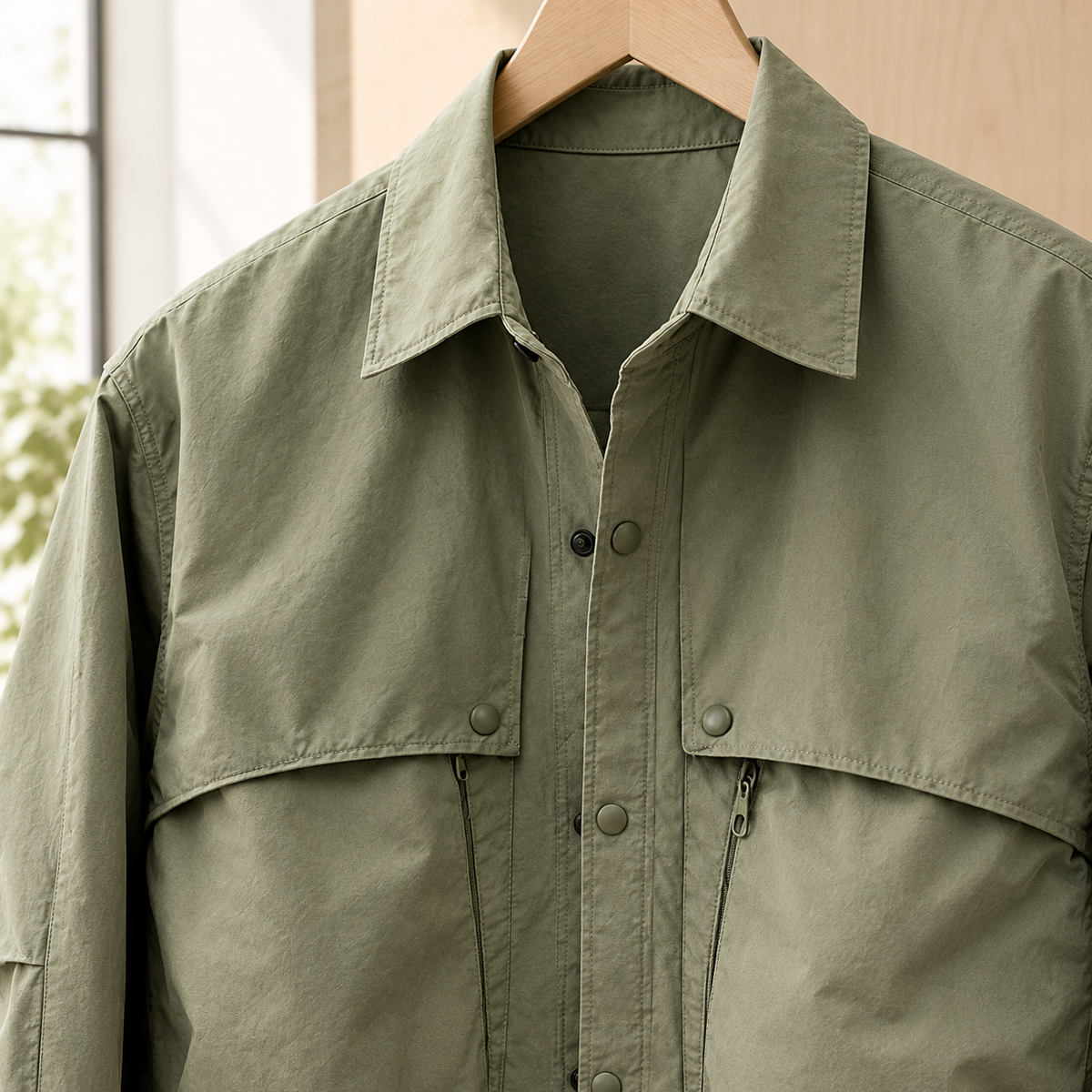 Herren Overshirt Utility Relaxed Fit Freizeit