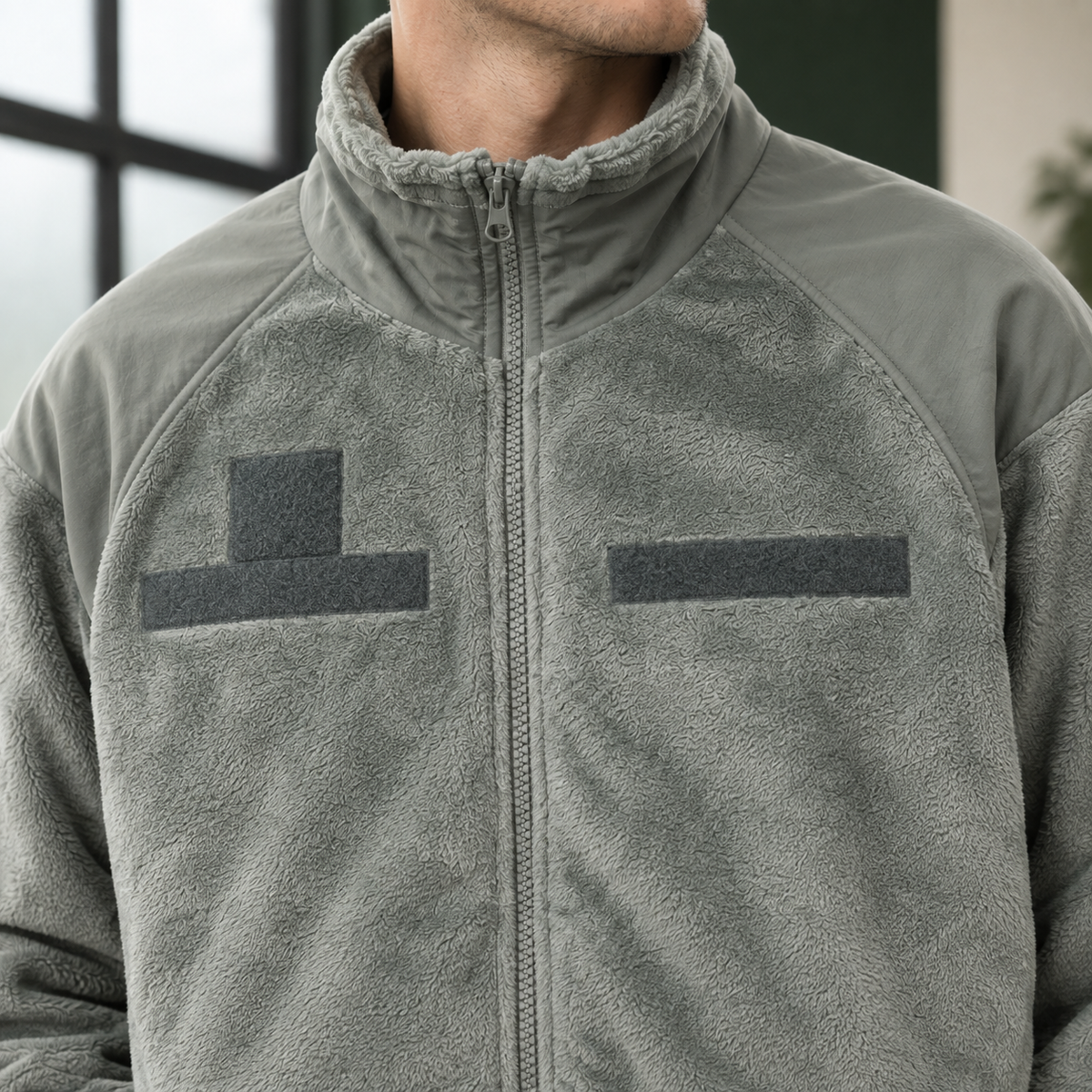 Utility Jacke Herren Regular Fit Freizeit