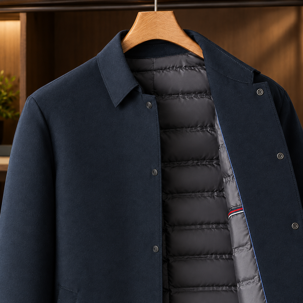 Daunenjacke Damen Regular Fit Smart-Casual Winter