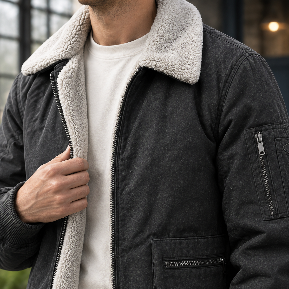 Damen Fleecejacke Relaxed Fit Freizeit