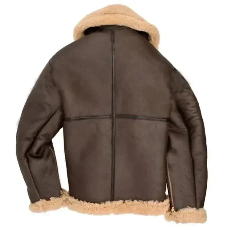 Pilotenjacke Herren Regular Fit Freizeit Winter