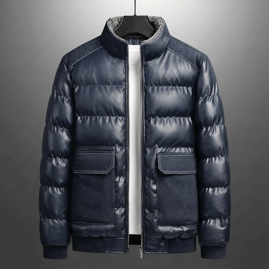 Winterjacke Herren Regular Fit Freizeit Warm