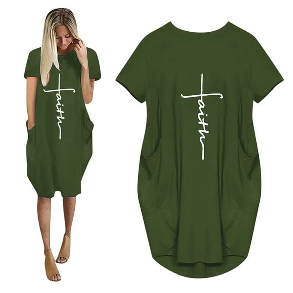 ComfyShirt Übergroßes T-Shirt Jurk
