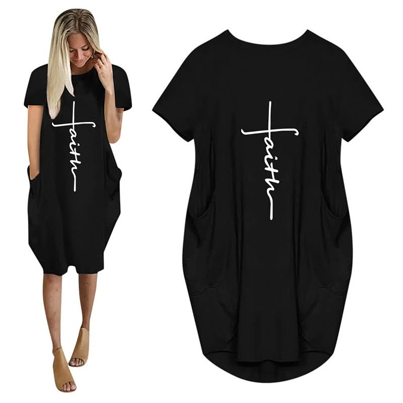 ComfyShirt Übergroßes T-Shirt Jurk