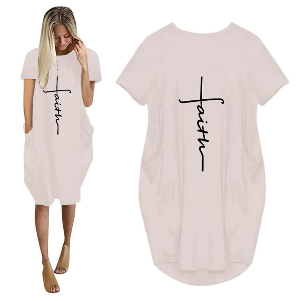 ComfyShirt Übergroßes T-Shirt Jurk