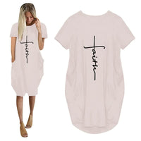 ComfyShirt Übergroßes T-Shirt Jurk