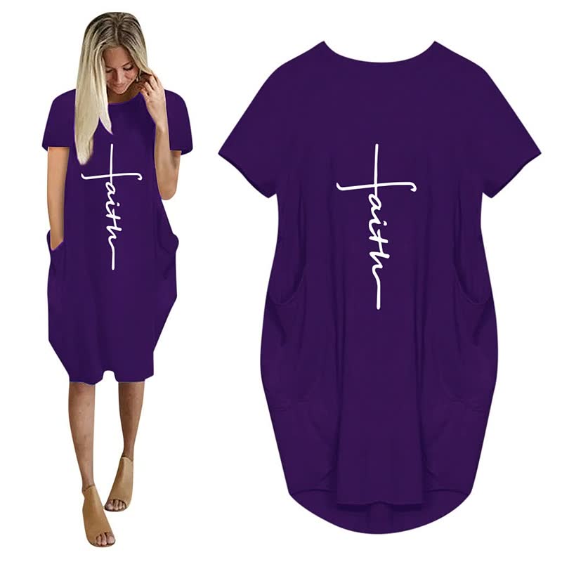 ComfyShirt Übergroßes T-Shirt Jurk