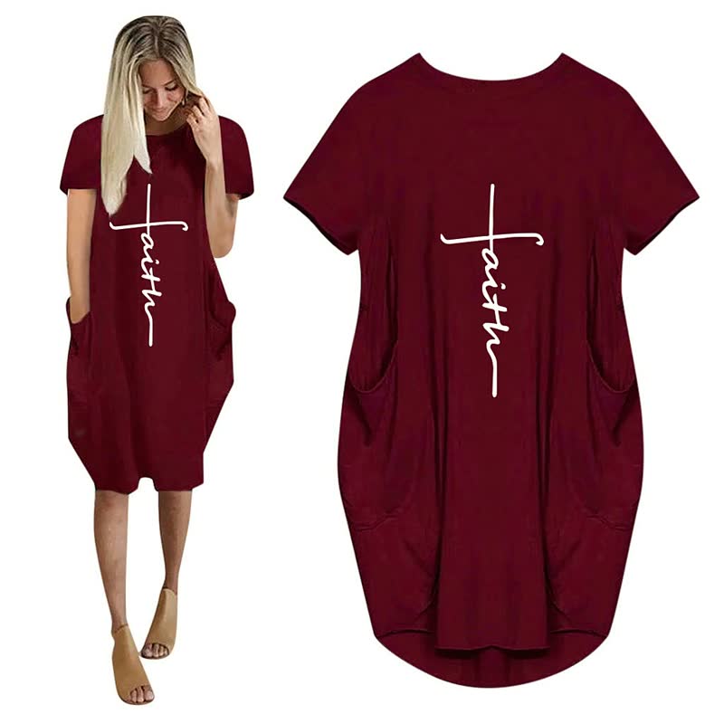 ComfyShirt Übergroßes T-Shirt Jurk