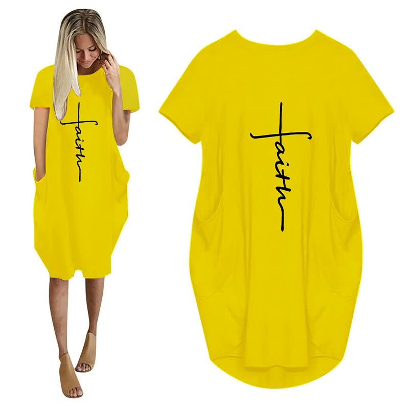 ComfyShirt Übergroßes T-Shirt Jurk