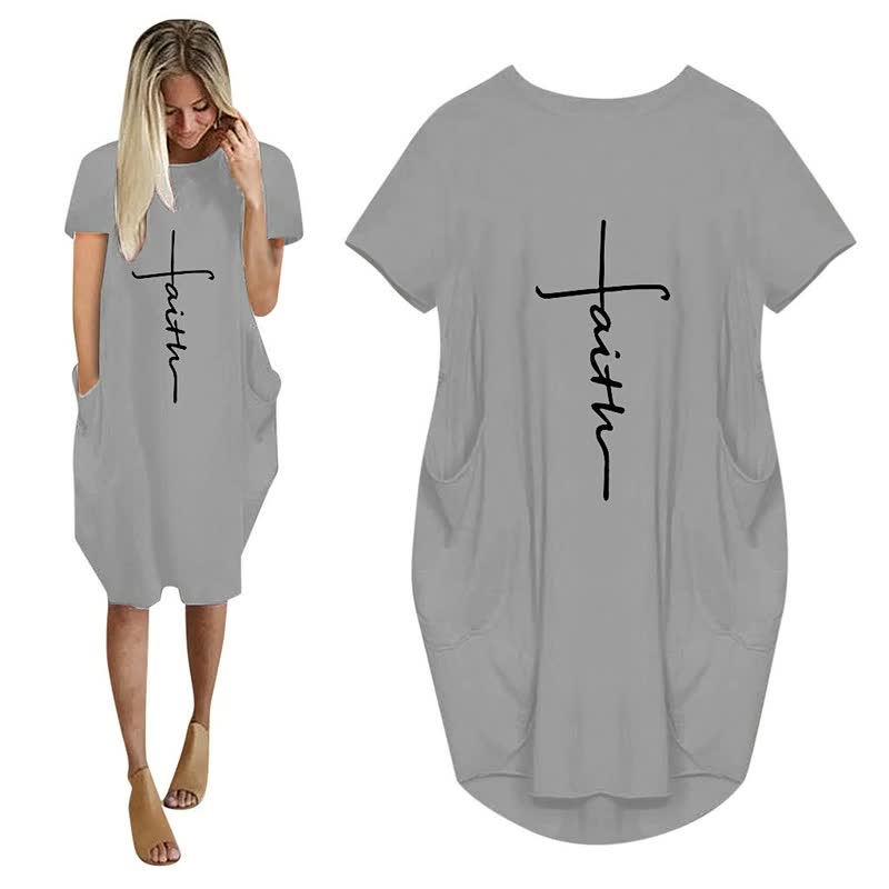 ComfyShirt Übergroßes T-Shirt Jurk