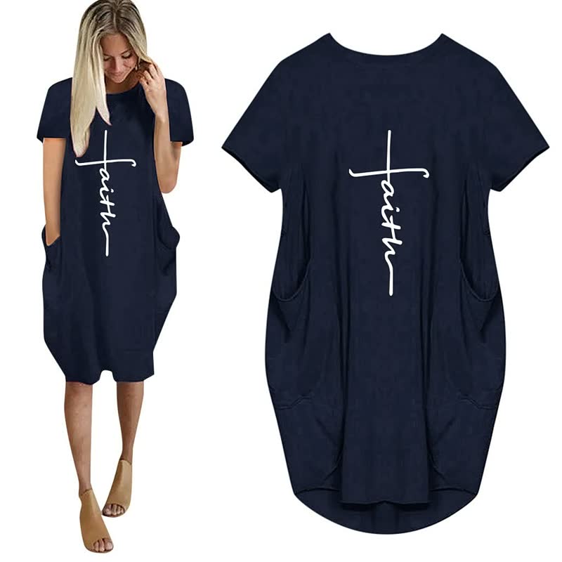 ComfyShirt Übergroßes T-Shirt Jurk