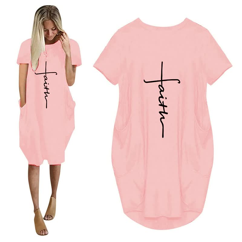 ComfyShirt Übergroßes T-Shirt Jurk