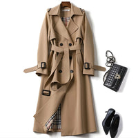 Damen Trenchcoat Regular Fit Business Elegant