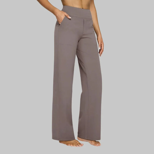 Damen Stretchhose Slim Fit Freizeit mit hoher Taille
