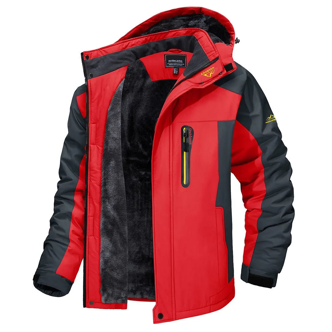 Wasserdichte Damenjacke Regular Fit Freizeit mit Fleecefutter
