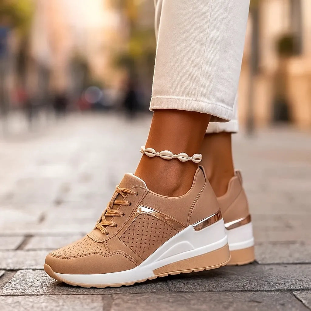 Damen Sneaker Casual Regular Fit Freizeit