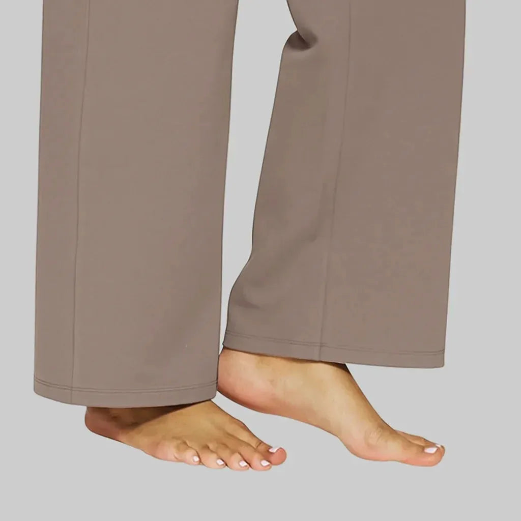 Damen Stretchhose Slim Fit Freizeit mit hoher Taille