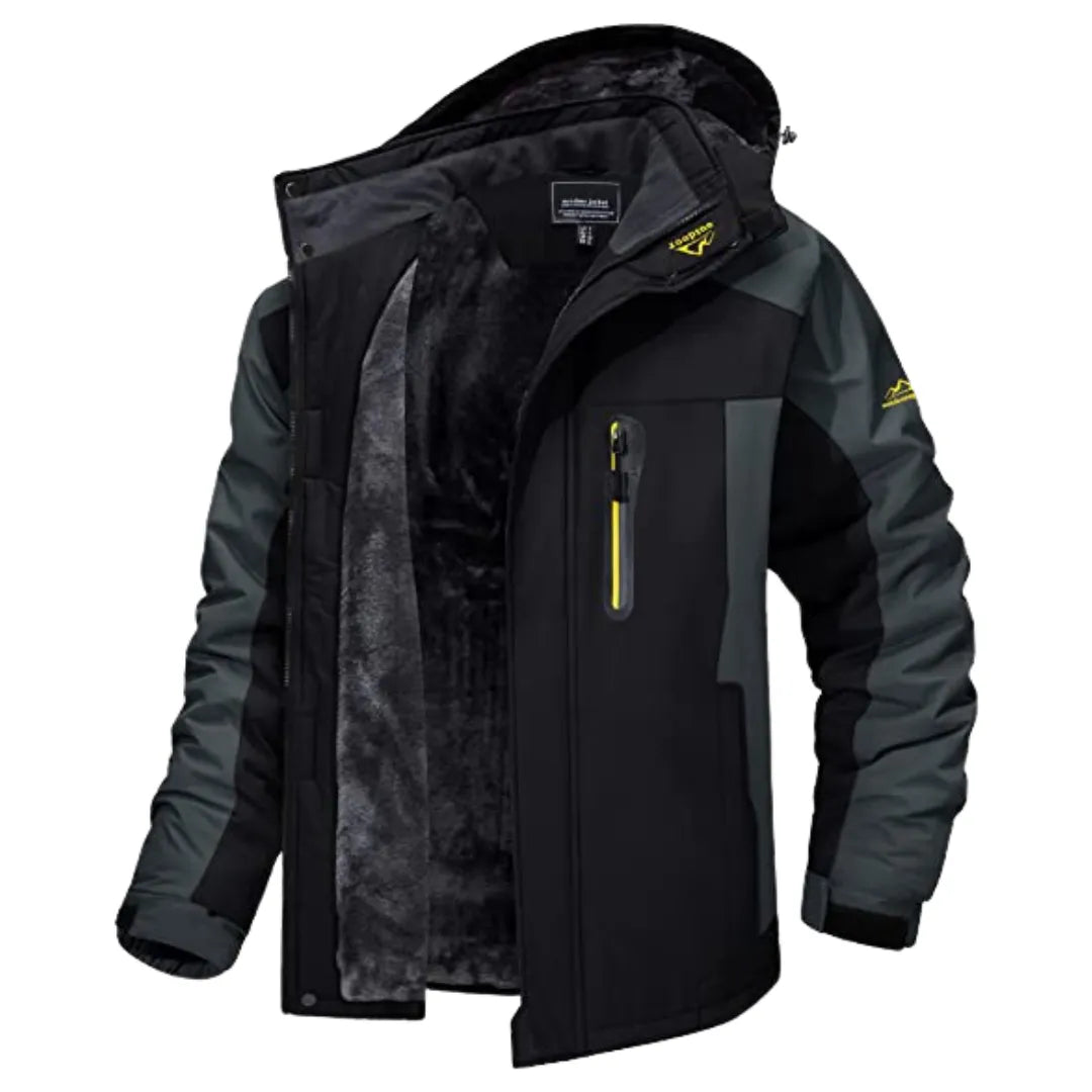 Wasserdichte Damenjacke Regular Fit Freizeit mit Fleecefutter
